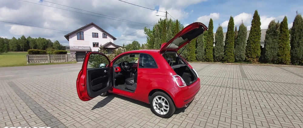 Fiat 500 cena 16999 przebieg: 172530, rok produkcji 2008 z Sulęcin małe 497